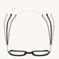 TRAGBARE MODE-ANTI-BLAULICHT-LESEBRILLE FÜR DAMEN