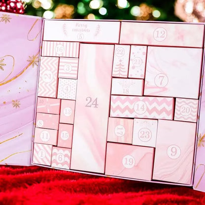 🎁 24 Tage voller Überraschungen – Adventskalender „Pink Marble“ 2025