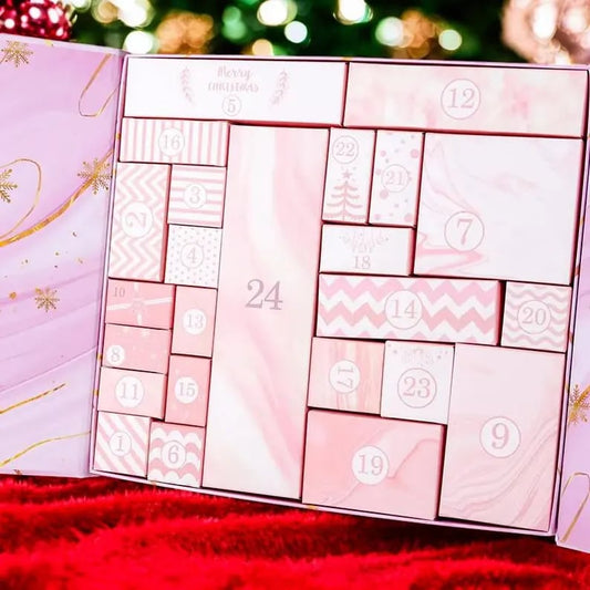 🎁 24 Tage voller Überraschungen – Adventskalender „Pink Marble“ 2025