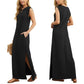 🔥Heißer Verkauf🔥Lose geteiltes knitterfreies langes Kleid für Frauen