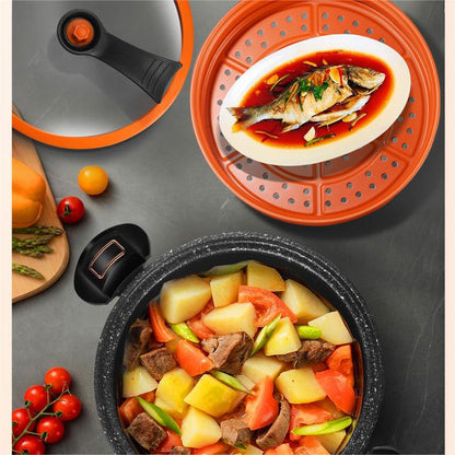 💯2025 HOT SALE -50% OFF🔥Large Capacity McRib Stone Micro-Pressure Cooker