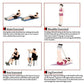 🔥2025 Heißer Verkauf 50 % RABATT✨Bauchtrainer, Sit-Up Trainingsgeräte Bodybuilding Expander Ganzkörpertrainer für Zuhause 6 Tubes Elastische Zugseil Multifunktions-Leg-Exerciser für Fitness Abnehmen Training Yoga