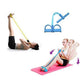 🔥2025 Heißer Verkauf 50 % RABATT✨Bauchtrainer, Sit-Up Trainingsgeräte Bodybuilding Expander Ganzkörpertrainer für Zuhause 6 Tubes Elastische Zugseil Multifunktions-Leg-Exerciser für Fitness Abnehmen Training Yoga