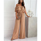 🌺Schulterfreier Rüschen-Jumpsuit für Damen