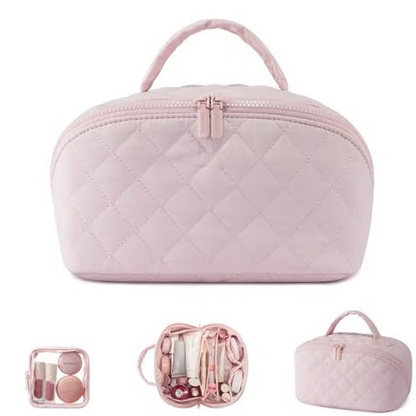 🎉Nur für kurze Zeit!🎉Große, tragbare Kosmetiktasche mit Griff